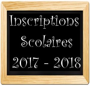 Read more about the article Inscriptions scolaires pour l’année 2017-2018
