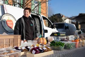 Photo du marché d' Entraigues