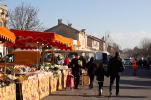 Photo du marché d' Entraigues