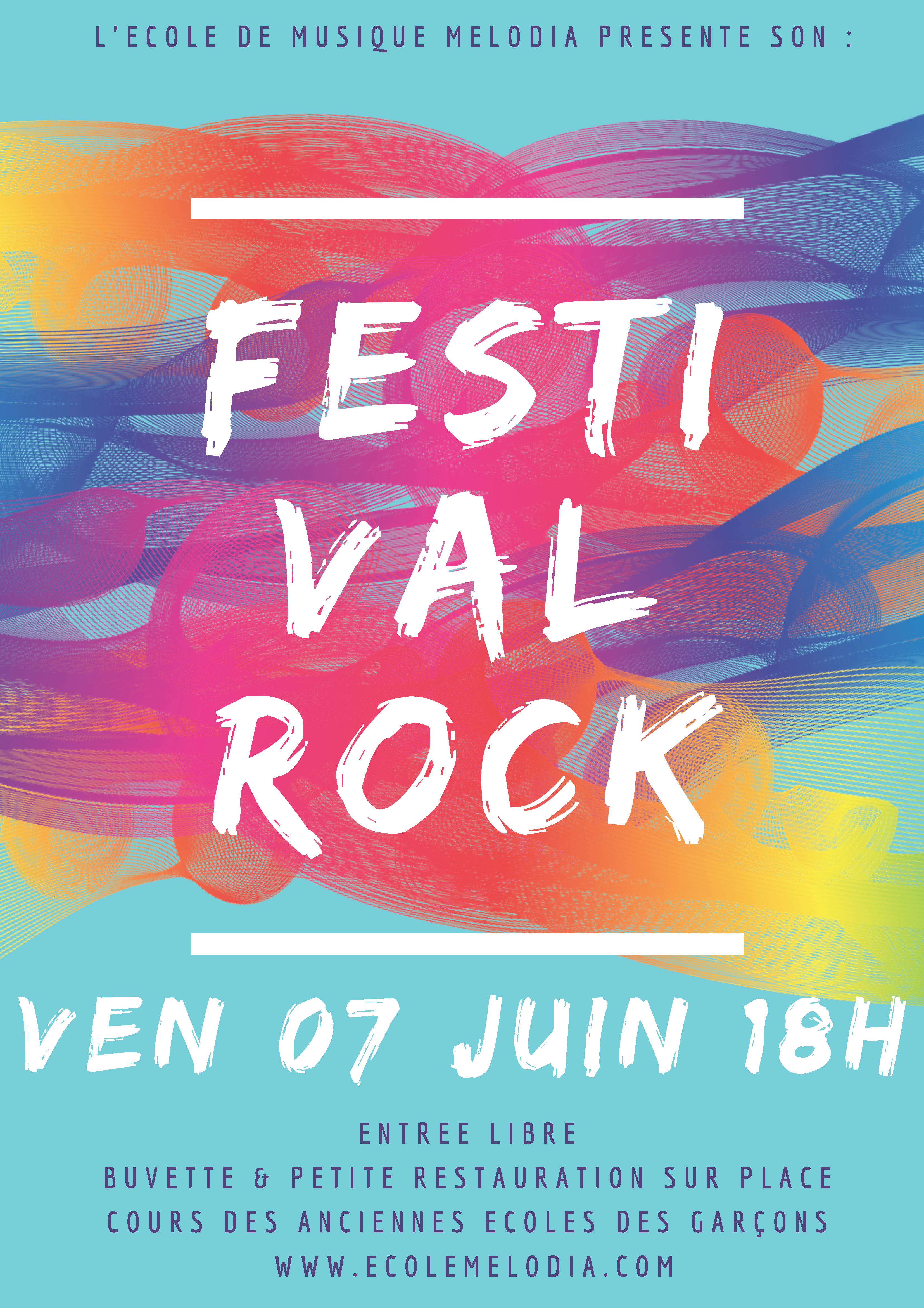 Affiche Festival Rock