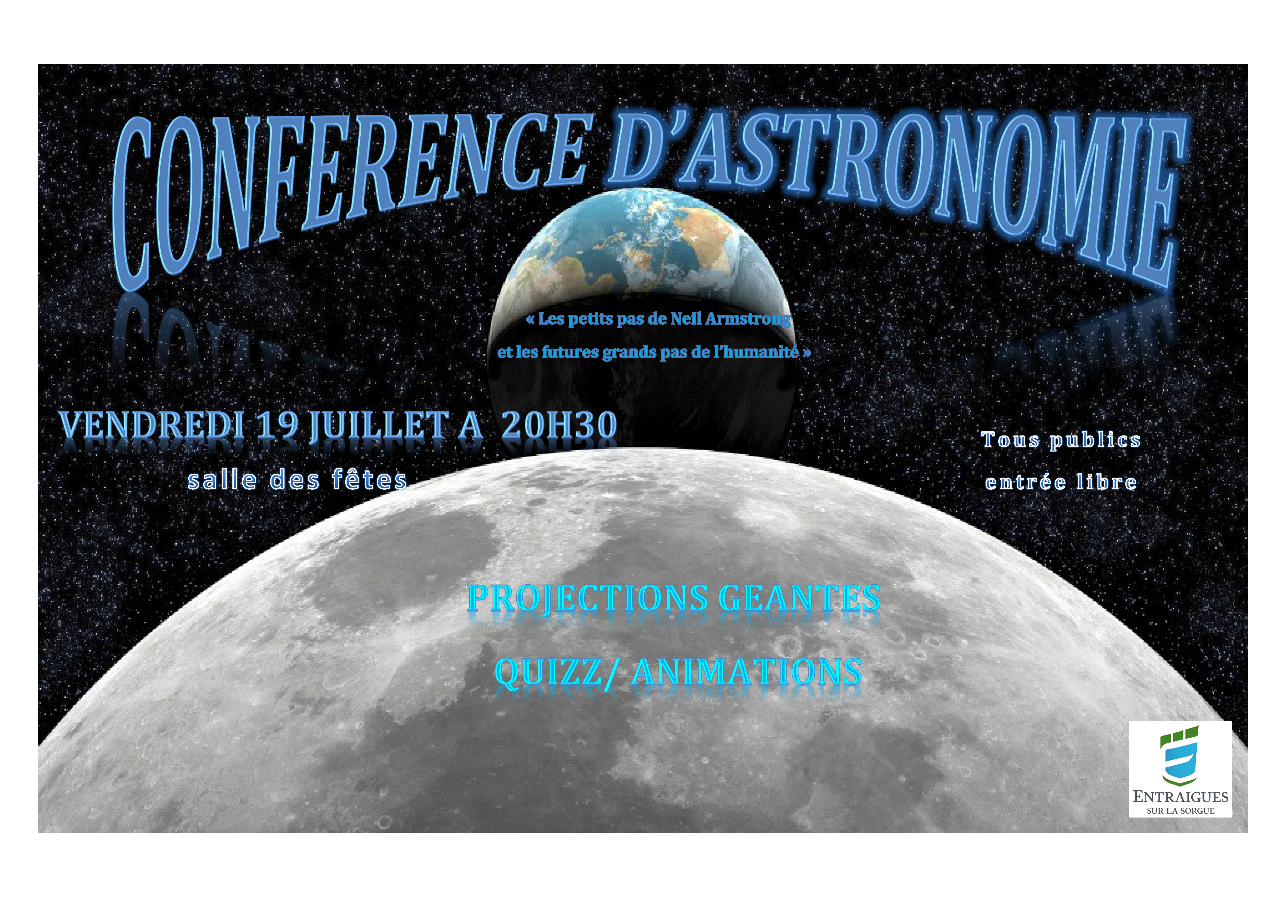 Affiche conférence astro
