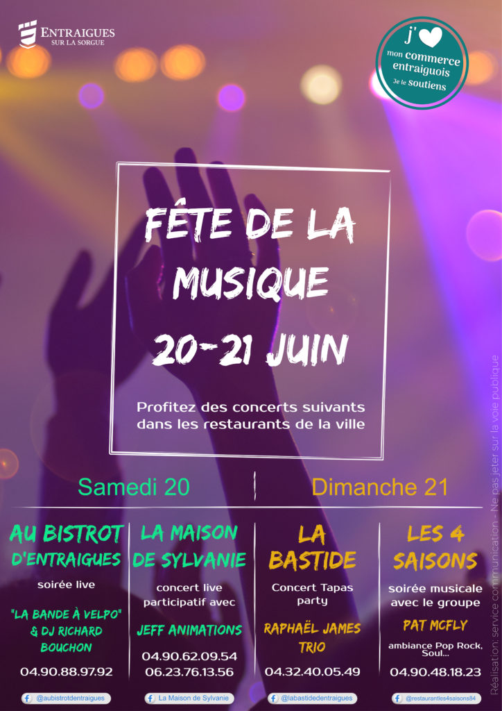 affiche fête de la musique