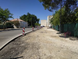 Lire la suite à propos de l’article Travaux : réalisation d’un cheminement piéton entre l’avenue Jean Moulin et la gendarmerie