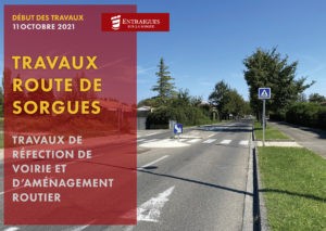 Lire la suite à propos de l’article Travaux route de Sorgues à partir du 11 octobre