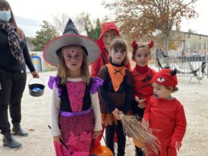 Entraigues fête Halloween