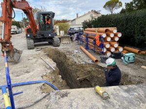 Read more about the article Rénovation du réseau d’assainissement au chemin de la Lône
