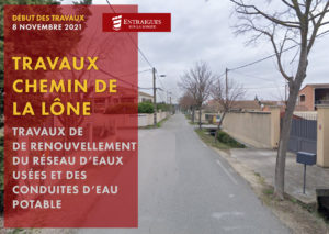 Read more about the article Travaux Chemin de la Lône à partir du 8 novembre 2021