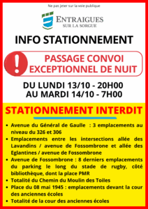 Lire la suite à propos de l’article ❗INFO CIRCULATION ET STATIONNEMENT ❗