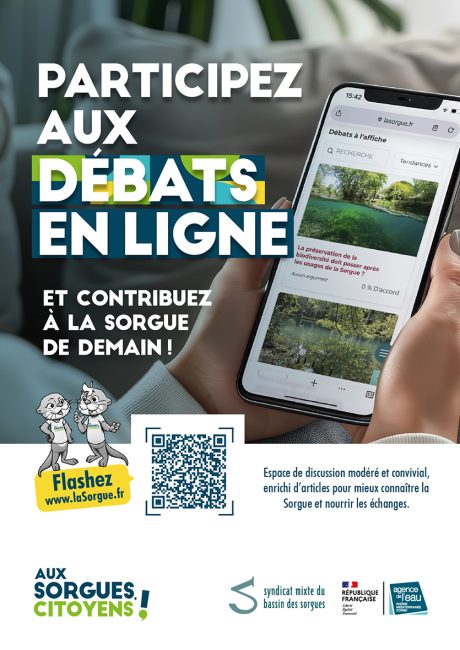 Affiche débats en ligne