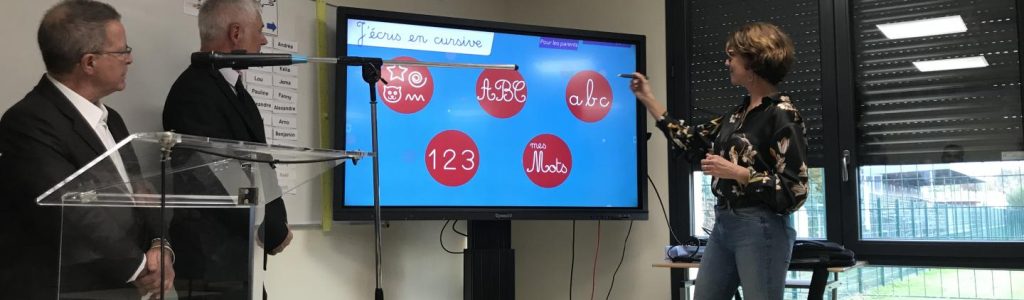 Ecran numérique ecole